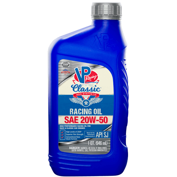 VP Racing 2691 20W50 Racing Oil